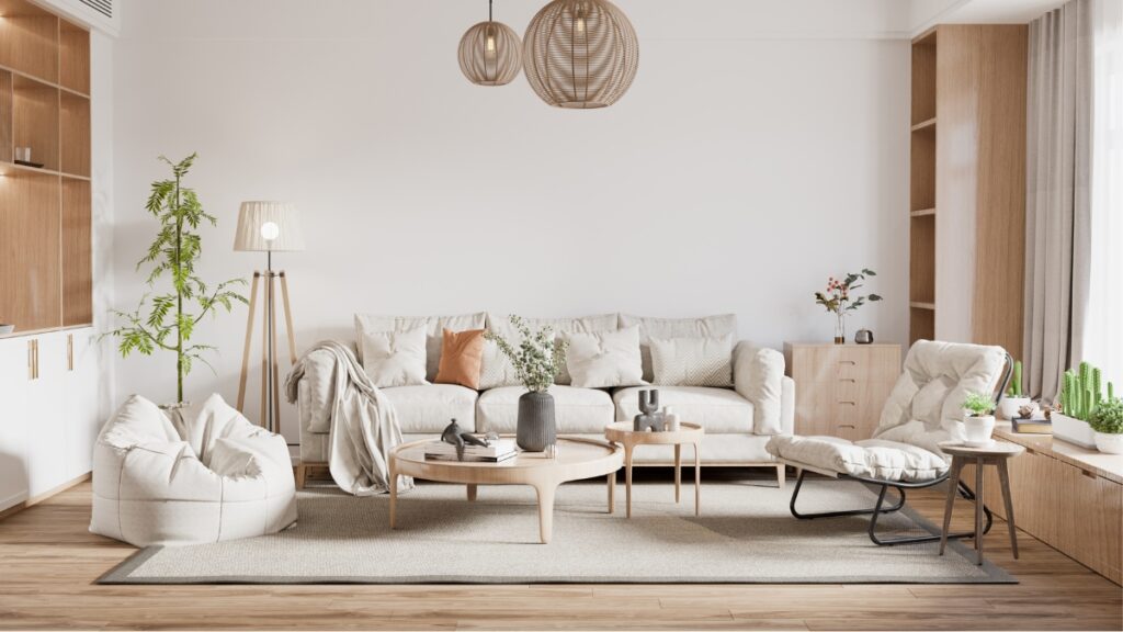 Professional house cleaners maintaining a spotless living space.